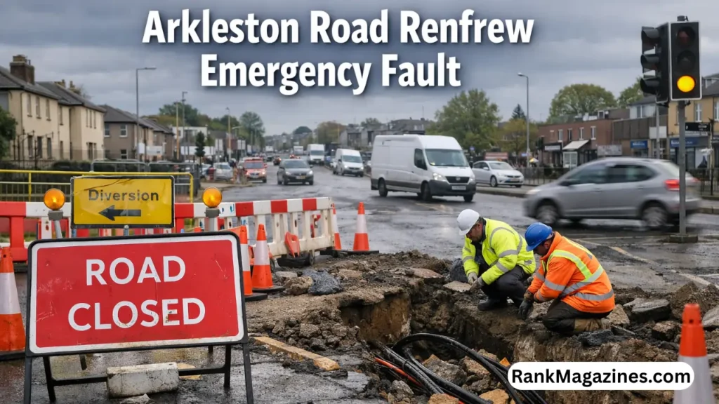 arkleston road renfrew emergency fault