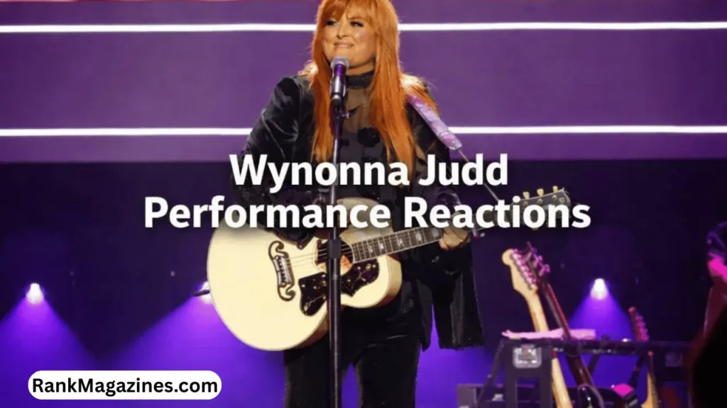 wynonna judd performance reactions